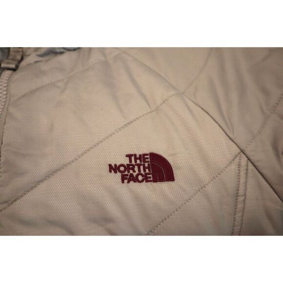 The North Face TB5M/TN5M Women’s Sz Small LT Gray Harway Full Zip Puffer Jacket - Picture 5 of 9